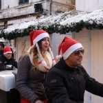 Photo Gallery: Big Santa Claus Bikers and Children Having Fun Together on Stradun 27 Moto Santas 27