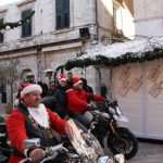 Photo Gallery: Big Santa Claus Bikers and Children Having Fun Together on Stradun 35 Moto Santas 35