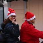 Photo Gallery: Big Santa Claus Bikers and Children Having Fun Together on Stradun 36 Moto Santas 36