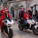 Photo Gallery: Big Santa Claus Bikers and Children Having Fun Together on Stradun 39 Moto Santas 39