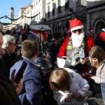 Photo Gallery: Big Santa Claus Bikers and Children Having Fun Together on Stradun 42 Moto Santas 42