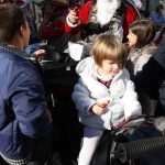 Photo Gallery: Big Santa Claus Bikers and Children Having Fun Together on Stradun 43 Moto Santas 43