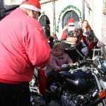 Photo Gallery: Big Santa Claus Bikers and Children Having Fun Together on Stradun 46 Moto Santas 46