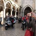 Photo Gallery: Big Santa Claus Bikers and Children Having Fun Together on Stradun 5 Moto Santas 5