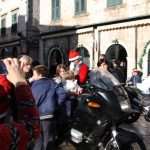 Photo Gallery: Big Santa Claus Bikers and Children Having Fun Together on Stradun 53 Moto Santas 53