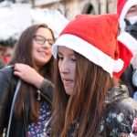 Photo Gallery: Big Santa Claus Bikers and Children Having Fun Together on Stradun 54 Moto Santas 54