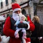 Photo Gallery: Big Santa Claus Bikers and Children Having Fun Together on Stradun 55 Moto Santas 55