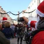 Photo Gallery: Big Santa Claus Bikers and Children Having Fun Together on Stradun 59 Moto Santas 59