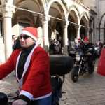 Photo Gallery: Big Santa Claus Bikers and Children Having Fun Together on Stradun 6 Moto Santas 6