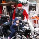 Photo Gallery: Big Santa Claus Bikers and Children Having Fun Together on Stradun 61 Moto Santas 61