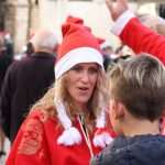 Photo Gallery: Big Santa Claus Bikers and Children Having Fun Together on Stradun 63 Moto Santas 63