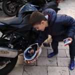 Photo Gallery: Big Santa Claus Bikers and Children Having Fun Together on Stradun 65 Moto Santas 65