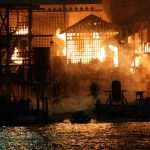 Photo Gallery: Fire on the Set of the Robin Hood 9 Robin Hood: Origins