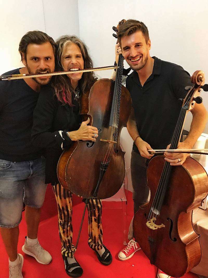 2CELLOS in a Great Com... Antonio Banderas