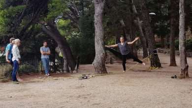 Video: Slacklining Against the Boring Sunday 7 Slackline Practice 3