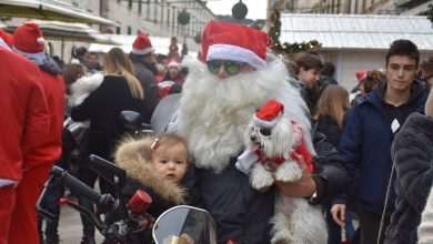Photo Gallery: Santa Bikers on Stradun For a Good Cause 1 Santa Bikers 20