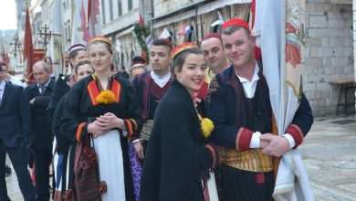 Video & Photo Gallery: Rainy, But Magical Feast of St. Blaise 2 A Feast of St Blaise 1046 Stradun 52