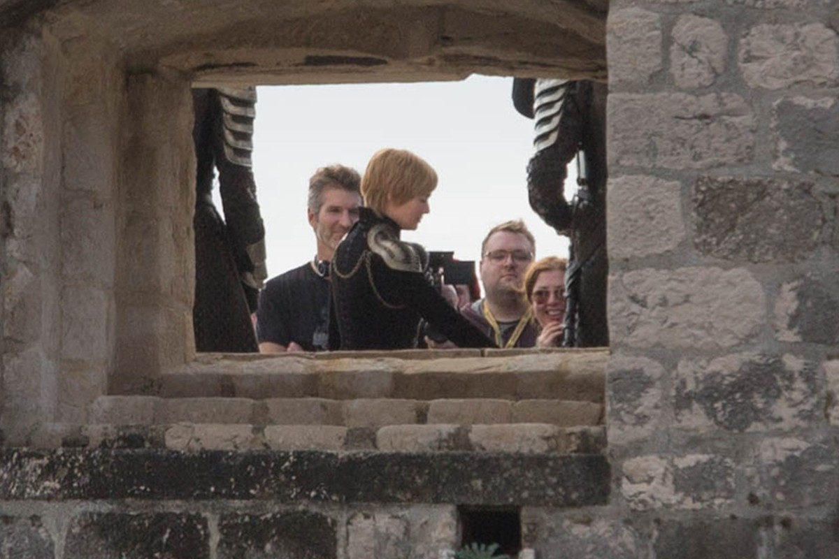 Captured! Cersei Lannister Filming With Jon Snow in 