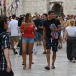 The Streets of the Old Town are Full Once Again 24 Stradun đir