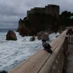 Stormy weather in Dubrovnik