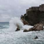 Stormy weather in Dubrovnik