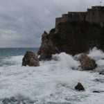 Stormy weather in Dubrovnik