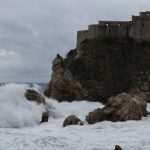 Stormy weather in Dubrovnik