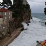 Stormy weather in Dubrovnik