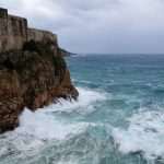 Stormy weather in Dubrovnik