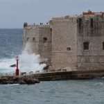 Stormy weather in Dubrovnik