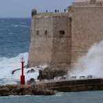 Stormy weather in Dubrovnik