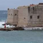 Stormy weather in Dubrovnik