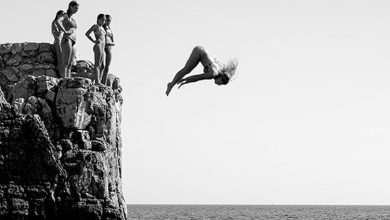 Breathtaking Lokrum Photo Wins the Prestigious Photography Competition 72 Lokrum Photo Jump