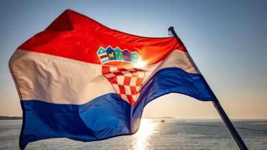Croatia Pays Tribute to its Heroes Celebrating Victory and Homeland Thanksgiving Day and the Day of Croatian Defenders 12 cro flag srecko niketic