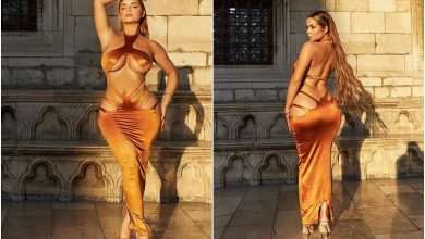 British Model Demi Rose Turning Heads in a Revealing Dress Outside Rector's Palace 1 Demi Rose Duborvnik 5