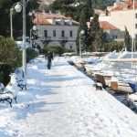 The Beauty of the City Under a White Blanket 2 snow dubrovnik 1