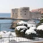 The Beauty of the City Under a White Blanket 17 snow dubrovnik 16