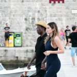 Chris Rock on a Romantic Walk With his Girlfriend Lake Bell 1
