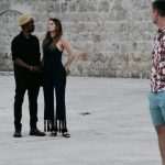 Chris Rock on a Romantic Walk With his Girlfriend Lake Bell 6