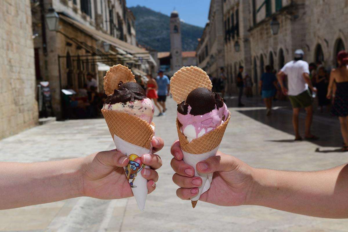 Perfect Spot For Making Warm Days Sweeter 1 Ice Cream Shop Dubrovnik 3