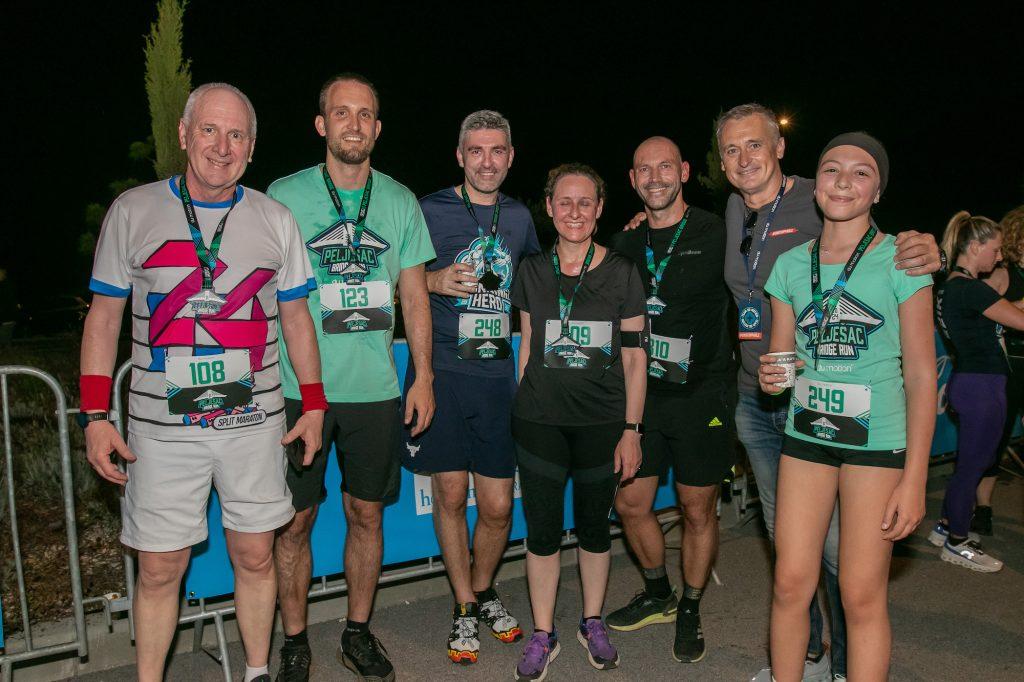Twilight Racing Spectacle: Third Pelješac Bridge Run Held 5 Peljesac Bridge Run 7