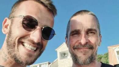 Christian Bale Enjoys on Mljet Island 11 christian bale 1