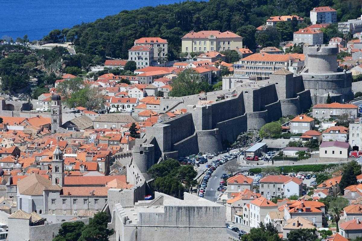city walls